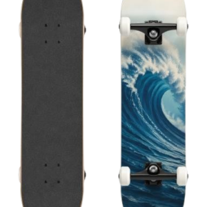 skateboard wave